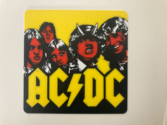 ac dc banda retrato by yakubhroch arte sinais logotipos acdc montanha russa 3d print model - Mito3D