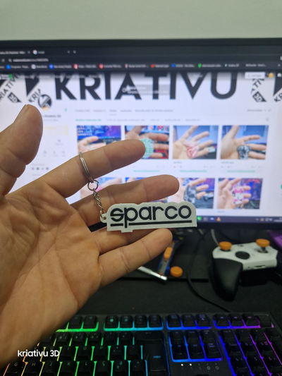 sparco by kriativu 3d drucker prüfung modelle 3d print model - Mito3D