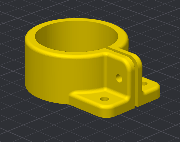 ikea adils masa bacak or 40mm tüp raf braket yeniden karıştırılmış by terazi 310 ev halkı modeller 3D print model - Mito3D