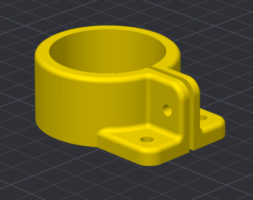 ikea adils masa bacak or 40mm tüp raf braket yeniden karıştırılmış by terazi 310 ev halkı modeller 3d print model - Mito3D