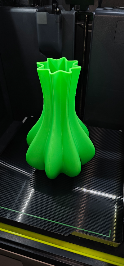 blumen vase sternform by hoffmann ingo kunst skulpturen 3d print model - Mito3D