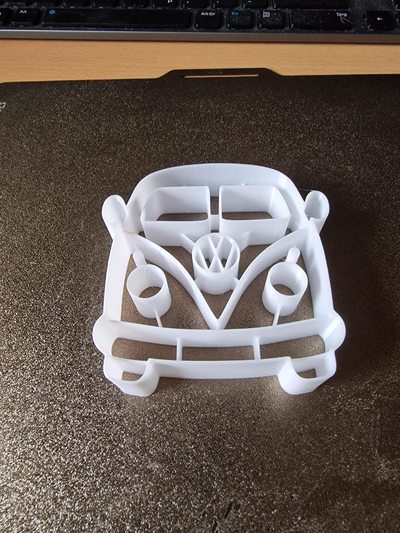 vw t1 kurabiye kalıbı normal und maks baskı yatağı yeniden karıştırılmış by nobody28 ev halkı modeller 3d print model - Mito3D