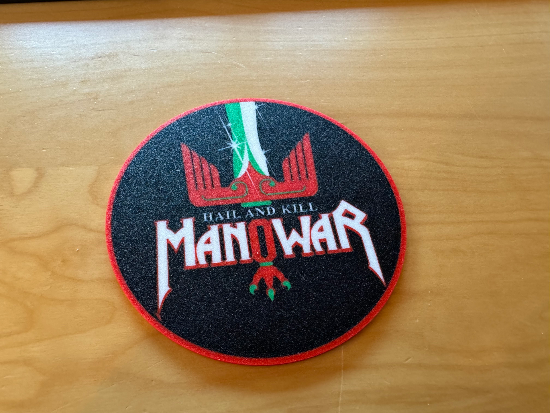 manowar coaster hail kill by sass3dp household house models drink 3D print model - Mito3D