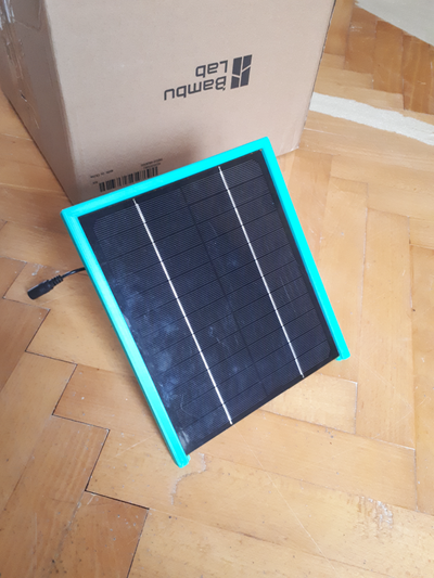 frame solar panel 170 x 200 mm by msrnka education engineering holder 3d print model - Mito3D