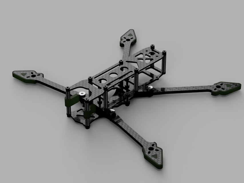 skystars lr4 explorer ii fpv frame remixed by pathfinderant tools machine 3D print model - Mito3D