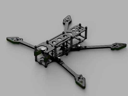 skystars lr4 explorer ii fpv frame remixed by pathfinderant tools machine 3d print model - Mito3D