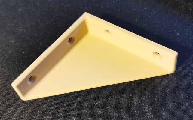 angle bracket 60 x 14 by makerjoe household house models 3d print model - Mito3D