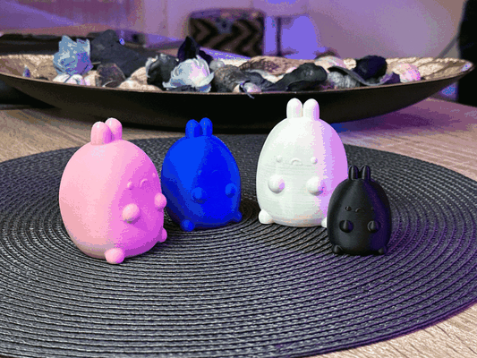 molang conejito by mario3d juguetes juegos caracteres conejo historietas kawaii 3d print model - Mito3D