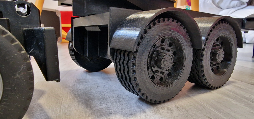 bruder trailer wheel tpu tire by studio3dtisk idovice u roudnice nad labem toys & games brother accessories truck 3d print model - Mito3D