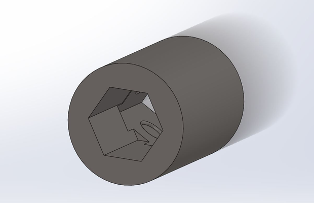 özel bit adaptör 1 4 sürücü cırcır by juanmedinar20 araçlar el kulp destek priz 3d print model - Mito3D