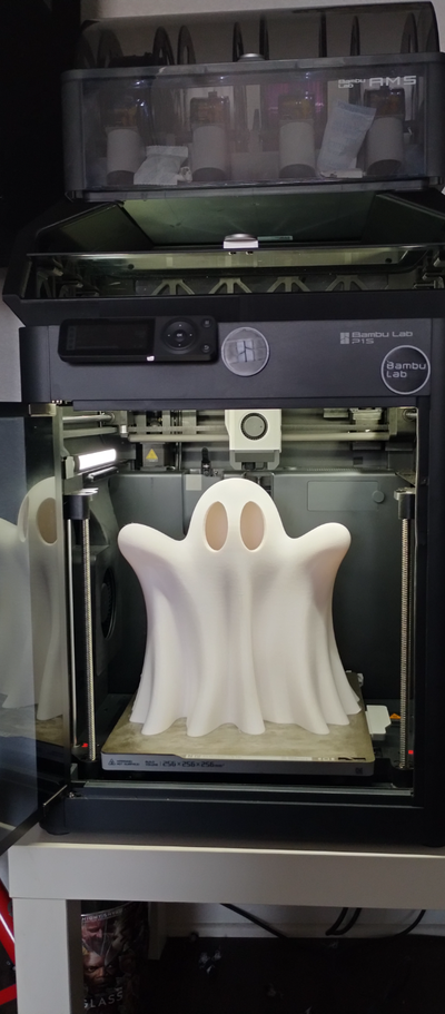 ghost booh body3d shared by kalons kreations art sculptures halloween 3d print model - Mito3D