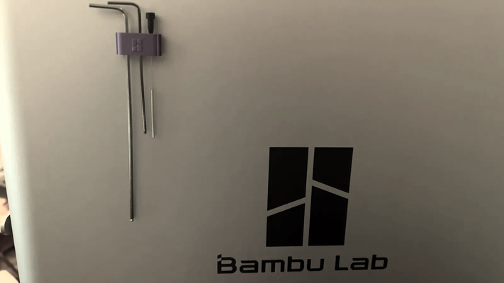 bambu laboratoire oem outil titulaire soutien remixé by print4gods 3d imprimante pièces bambulab outils x1 x1c améliorer 3d print model - Mito3D