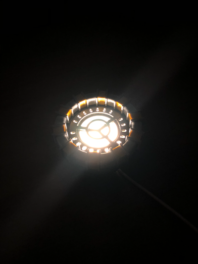 ironman arc reactor lamp by kevr102 props & cosplays marvel art 3d print model - Mito3D