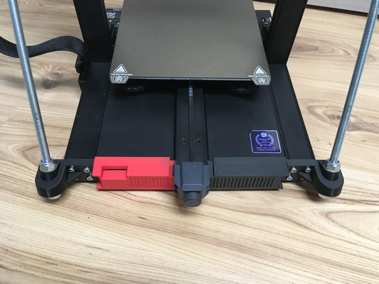 ender 3 s1 panel + raspberry pi by david hole ko 3d printer accessories frontpanel ender3 ender3s1 3d print model - Mito3D