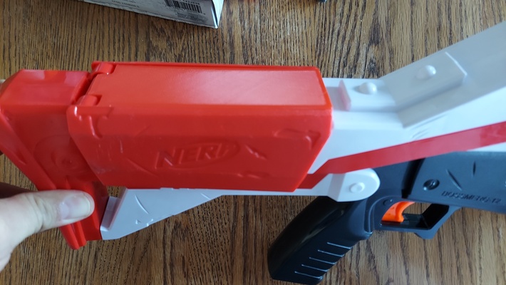 nerf fortnite taktik pompalı tüfek örtmek kılıf by tarçın oyuncaklar oyunlar değiştirme nerfgun yedek parça parçalar blaster 3d print model - Mito3D