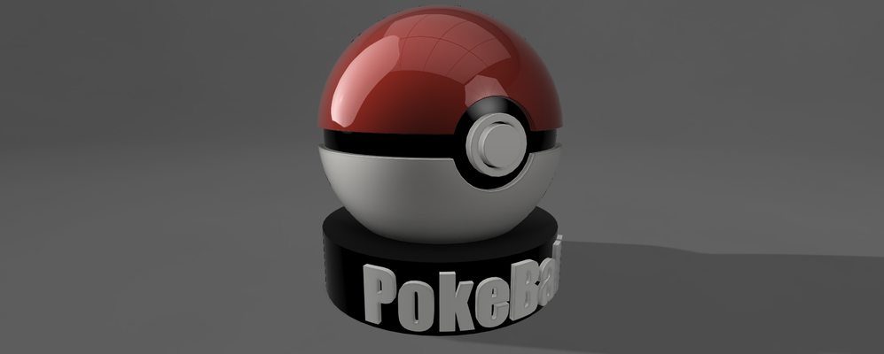 pokebola energia by brinquedos jogos pokémon 3d print model - Mito3D