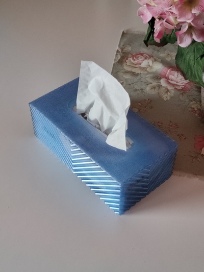 tissue box by function3d household house models 3d print model - Mito3D