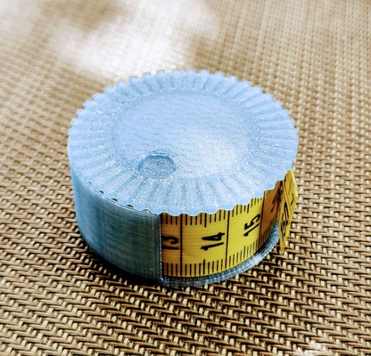 fabric tape measure case by function3d household house models holder 3d print model - Mito3D