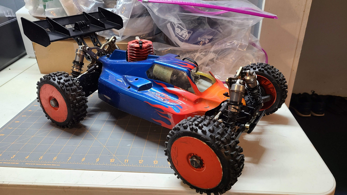 1 8 escala rc buggy asa 41mm montagem buracos by quick5pnt0 passatempo faça monte tlr 8ight equipe rc8 raio x xb8 kyosho inferno 3d print model - Mito3D