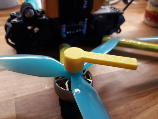 reise notfall schraube schlüssel 10mm 8mm fpv drohne by reh hobby diy rc 10 8 propeller 3d print model - Mito3D