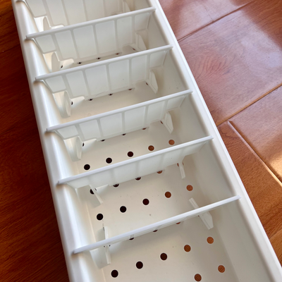 snap in divider ikea vesken shelf by jessezhang tools organizers bag rackshelf house accessories 3d print model - Mito3D