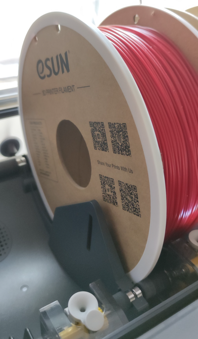 esun carton bobine adaptateur ams or 20 cm by kuki 3d imprimante accessoires papier bambu laboratoire bambulab améliorer filament pla 3d print model - Mito3D