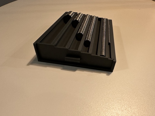 magnet veranstalter by 3dpodesigns werkzeuge 3dprinting magnete 3dprinter werkzeugspeicher 3d print model - Mito3D