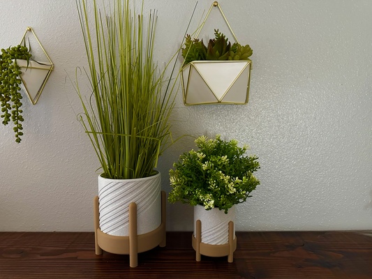moderne vase planteur supporter by 3dpodesigns ménage décor vases design pots fleurs 3d print model - Mito3D