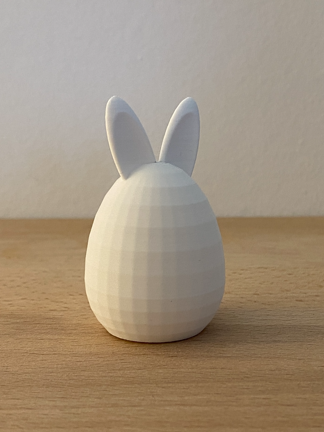 lindo gordito pascua resurrección huevo orejas by localizador casa festividades conejito huevos 3D print model - Mito3D