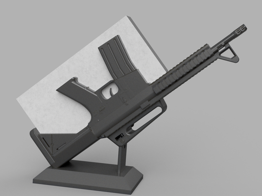 tay m4 a1 iş kart kulp destek by limonartları ev halkı ofis organizatör 3d print model - Mito3D