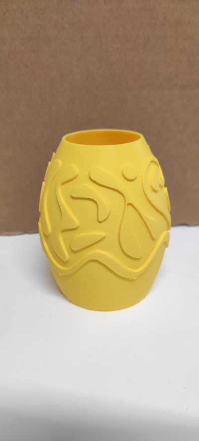 modern vase by markfnc household garden vaso moderno plants 3d print model - Mito3D