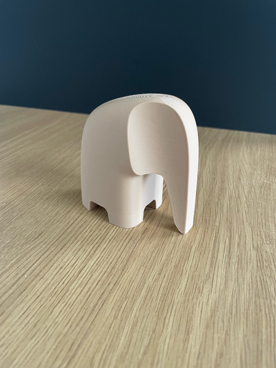 elefante arredamento elephan decor remixato by mathiasdela domestico casa casa moderno animale arte minimo minimalista animalart design futuro eleganza elegante scultura modello 3d 3d print model - Mito3D