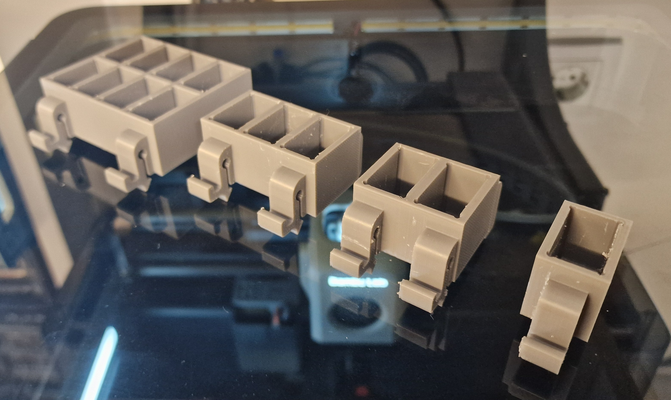 terminal bloğu yular f r tr gerschien vagon blok kulp destek by şello hobi kendin yap elektronik traegerschiene kurulum elektrik kablolama demiryolu 3d print model - Mito3D