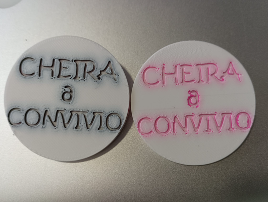 cheira conv vio crach comemorativo centavos rio carnaval torres vedras 2024 by maleta azul arte sinais logotipos cuspiu 3d print model - Mito3D