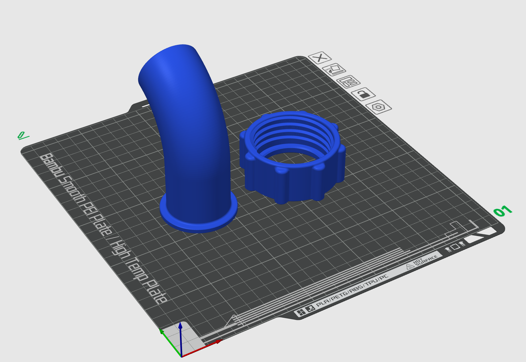 ibc kehle union nuss by radectric hobby diy abonnieren 1000 panzer wasser 3D print model - Mito3D