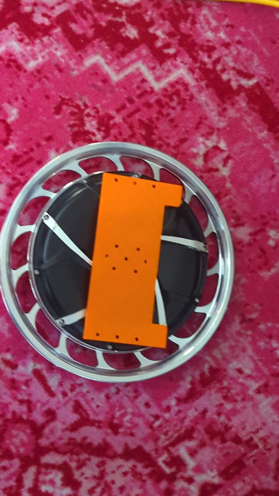 kingsong diy euc motor mount plate by evkhar education engineering s22 3d print model - Mito3D