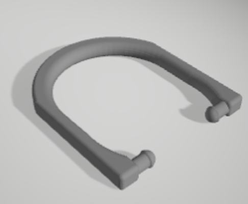 capucha nieve handle1 by razzif elmi3d 3d impresora prueba modelos 3d print model - Mito3D