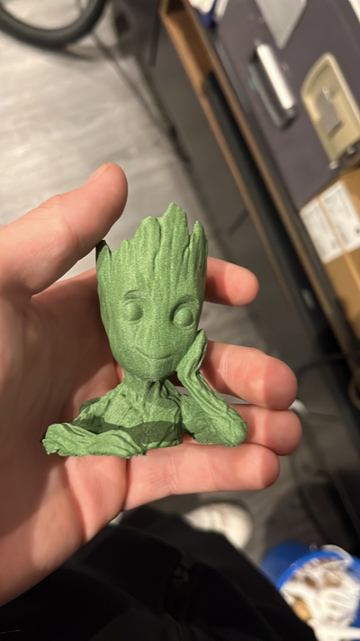 groot 01 by s3d toys & games characters star wars figure flowerpot 3d print model - Mito3D