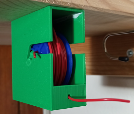 wire spool by krajsao hobby & diy electronics solder holder 3d print model - Mito3D