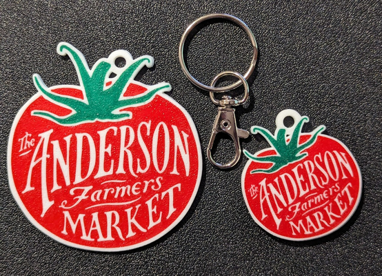 afm keychain by garber creations fashion jewelry farmers market amf anderson 3d print model - Mito3D