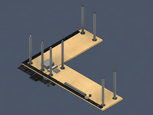 scrivania cavo guide by vincent b utensili organizzatori accessori gestione 3d print model - Mito3D