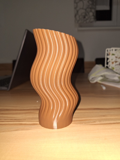 vase modern by christophh household decor 3d print model - Mito3D