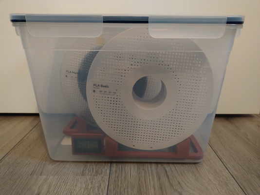 spule halter unterstützung ikea 365 10 6l container by allesdubist 3d drucker zubehör lager feuchtigkeit 3d print model - Mito3D