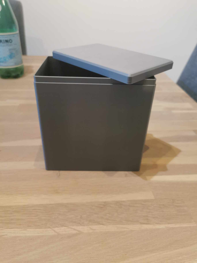 sencillo caja 1 8 litros by snigzou herramientas organizadores cocina almacenamiento 3d print model - Mito3D