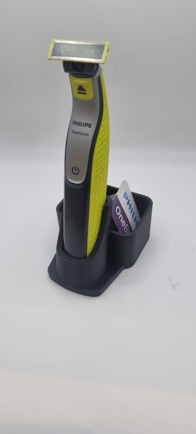 phillips oneblade armazenamento suporte ficar pé by sanguessuga passatempo faça eletrônicos 3d print model - Mito3D