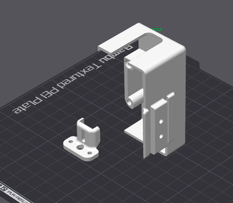 extruder board cover artillery cable upgrade remixed by andi-ywhv 3d printer parts artillerygenius 3d print model - Mito3D