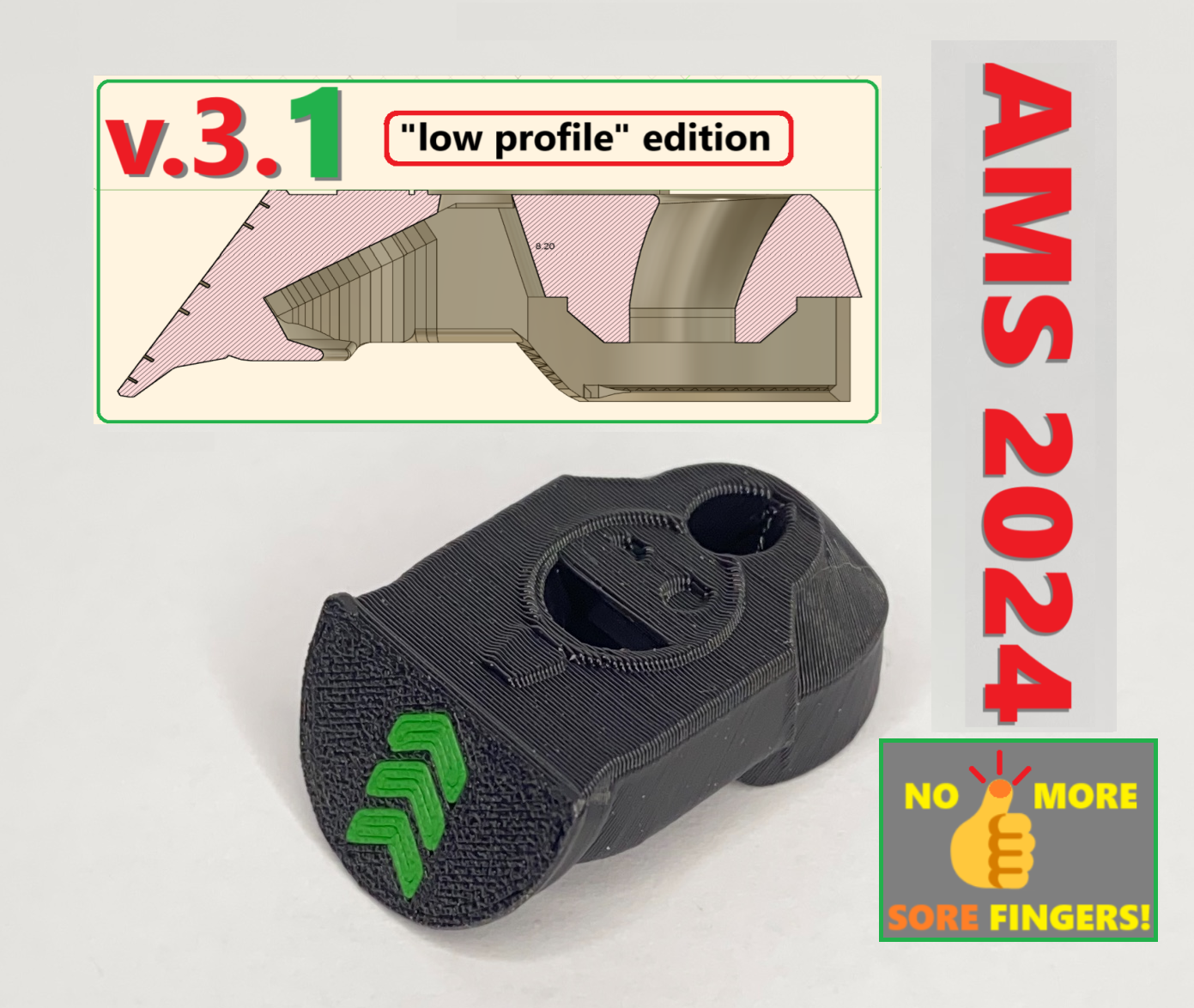 v 3 1 ams alimentazione imbuto protettore filamento guida remixato by eds 3d negozio stampante accessori alimentatore copertina guaina pulsante ptfe bambolotto x1c x1carbon x1carbonams p1p p1s accessorio p1pams bambu bambulabx1 bambulabx1ams bambulabx1carbon bambulabams bambulabp1pams risparmiatore aiutante indossare funel abbottonatura carbon bambulabx1c bambulabp1p bambulabp1sams 3D print model - Mito3D