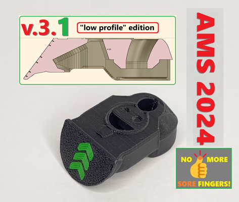 v 3 1 ams alimentación embudo protector filamento guía rail remezclado by eds 3d tienda impresora accesorios alimentador cubierta carcasa funda botón ptfe bambulab x1c x1carbon x1carbonams p1p p1s accesorio p1pams bambu bambulabx1 bambulabx1ams bambulabx1carbon bambulabams bambulabp1pams ahorrador ayudante vestir funel carbon bambulabx1c bambulabp1p bambulabp1sams 3d print model - Mito3D