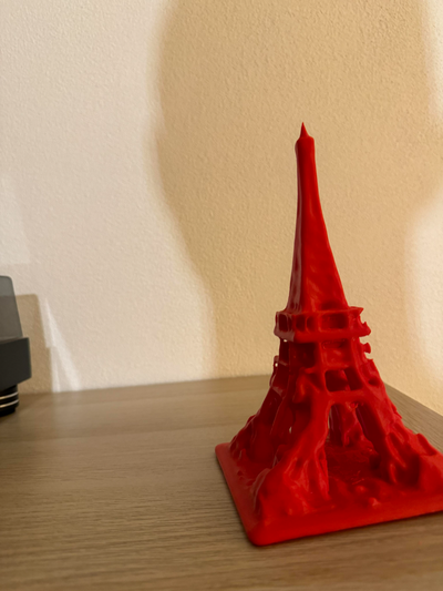 eiffel torre as progettato by cieco persona edisadilovic miniature architettura parigi francia edificio punto riferimento cecità visivamente compromessa disabilità accessibilità 3d print model - Mito3D