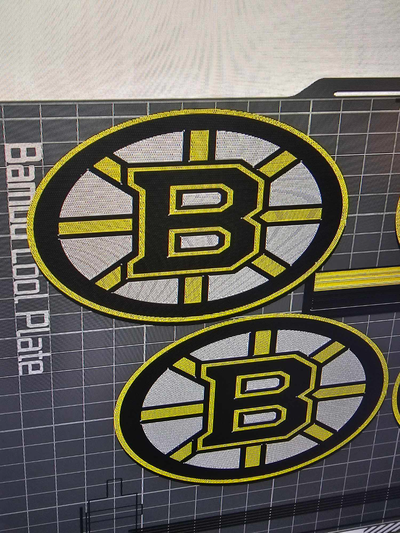 bruins coaster by stevo19842005 household decor hockey 3d print model - Mito3D